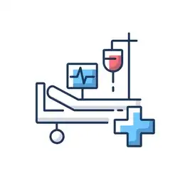 Intensive care rgb color icon 260nw 1832620570