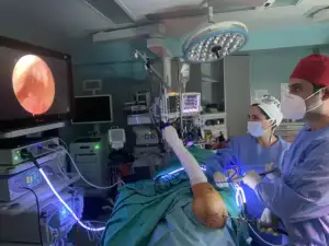 Shoulder arthroscopy theatres